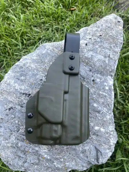 OWB (taco) for Walther PDP w/ Steamlight TLR-8A in ODG kydex