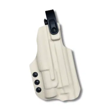 OWB taco for the Beretta M9A3 w/ Streamlight TLR-1 HL. In desert tan kydex