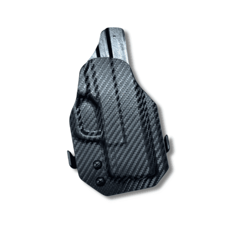 Owb taco for Springfield Armory XD-S in carbon fiber black kydex