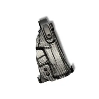 OWB taco for a Glock 43/43x in carbon fiber black kydex