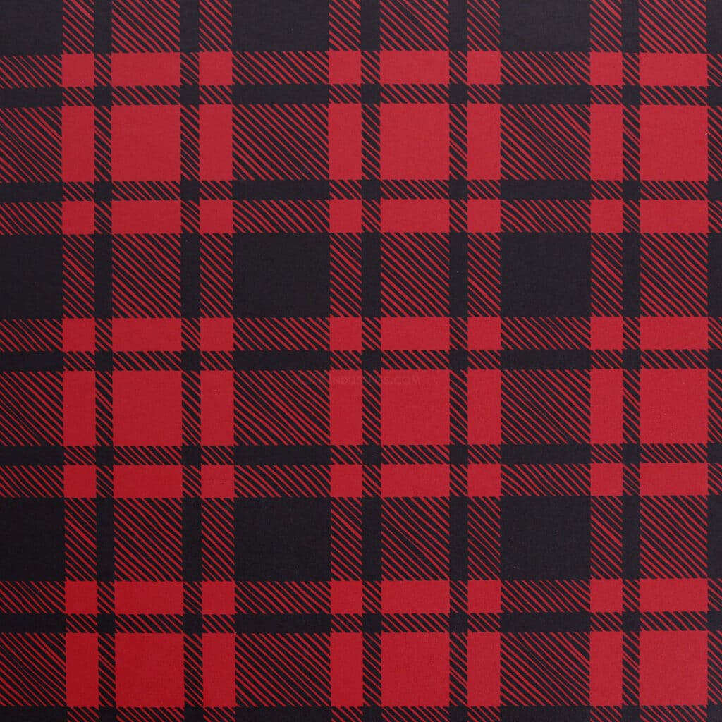 Plaid Red Kydex