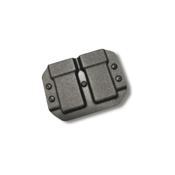 Double Magazine Carrier In Black kydex