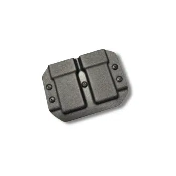 Double Magazine Carrier In Black kydex Double Magazine Carrier In Black kydex