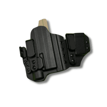IWB sidecar for Taurus GX4 Carry W/ Streamlight tlr7- hl-x in black and desert tan kydex