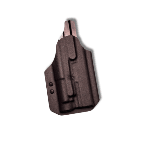 OWB taco for the Walther PDP 5” With a Streamlight TLR-1 HL-X in black kydex