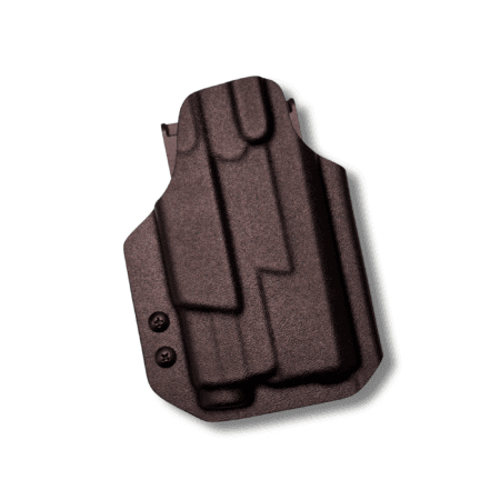 OWB taco For a CZ P-10C with a Olight Baldr S in black kydex