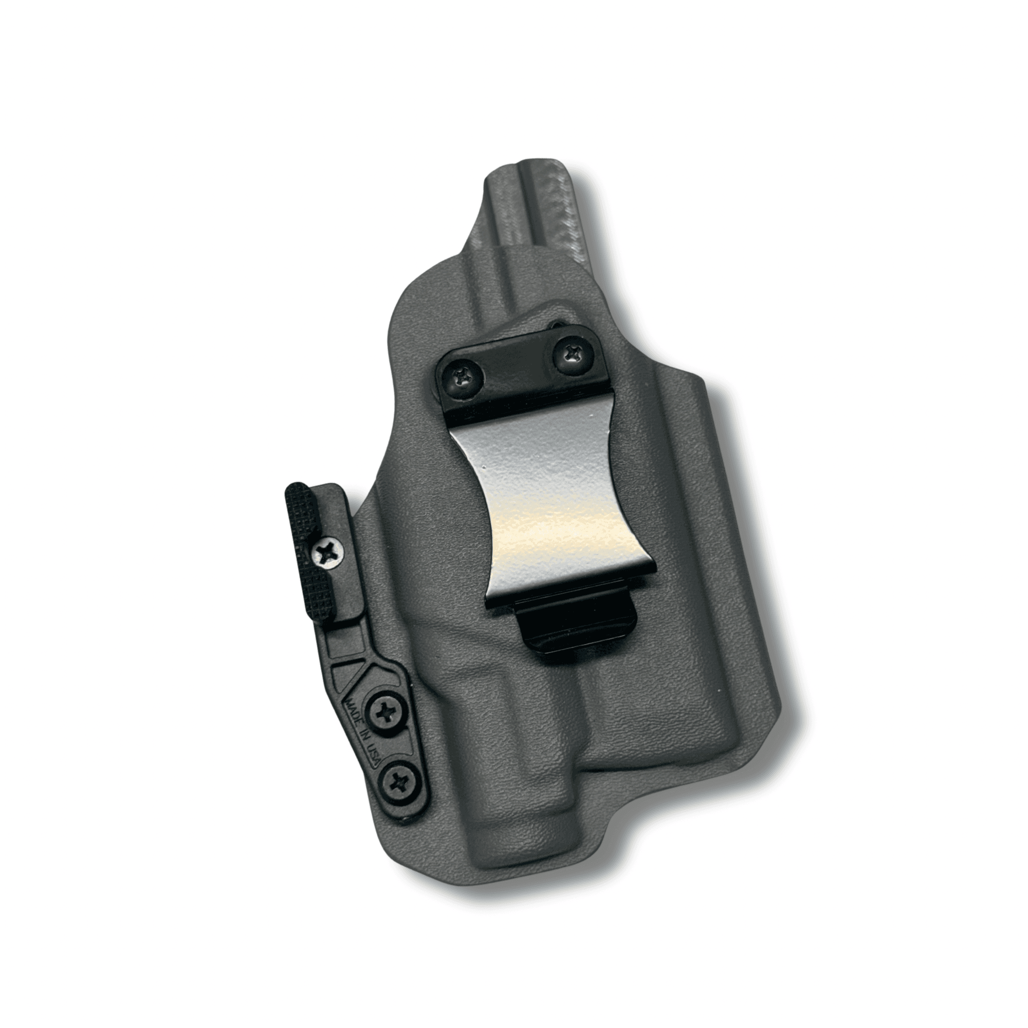 IWB for a IWI Masada Slim Commander Elite with Streamlight TLR-7 Sub in gunmetal Grey Kydex